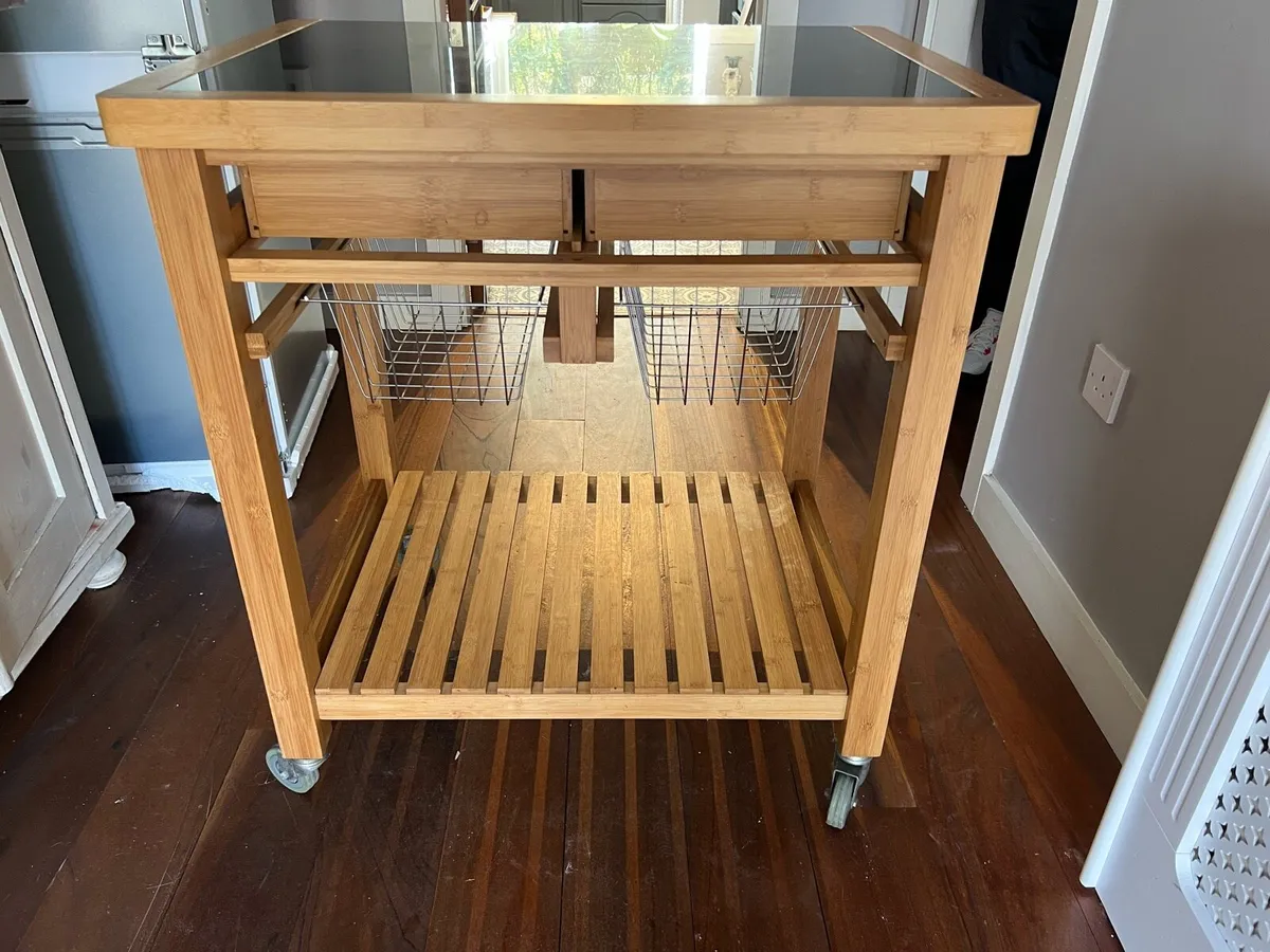 Kitchen Trolley - Marble Top - Image 3
