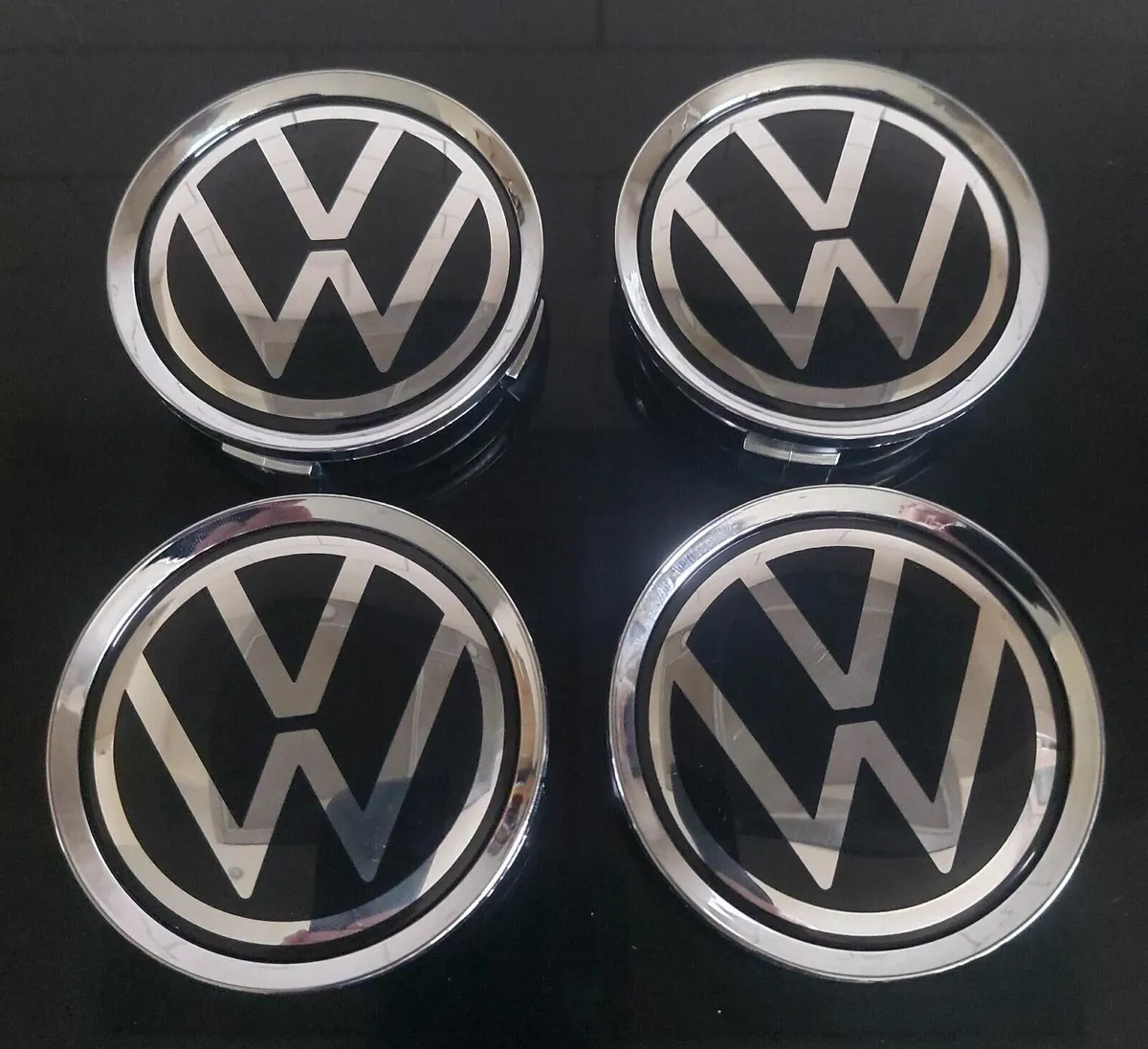 Hard to get 75mm VW Centre Caps - FREE POST - Image 1