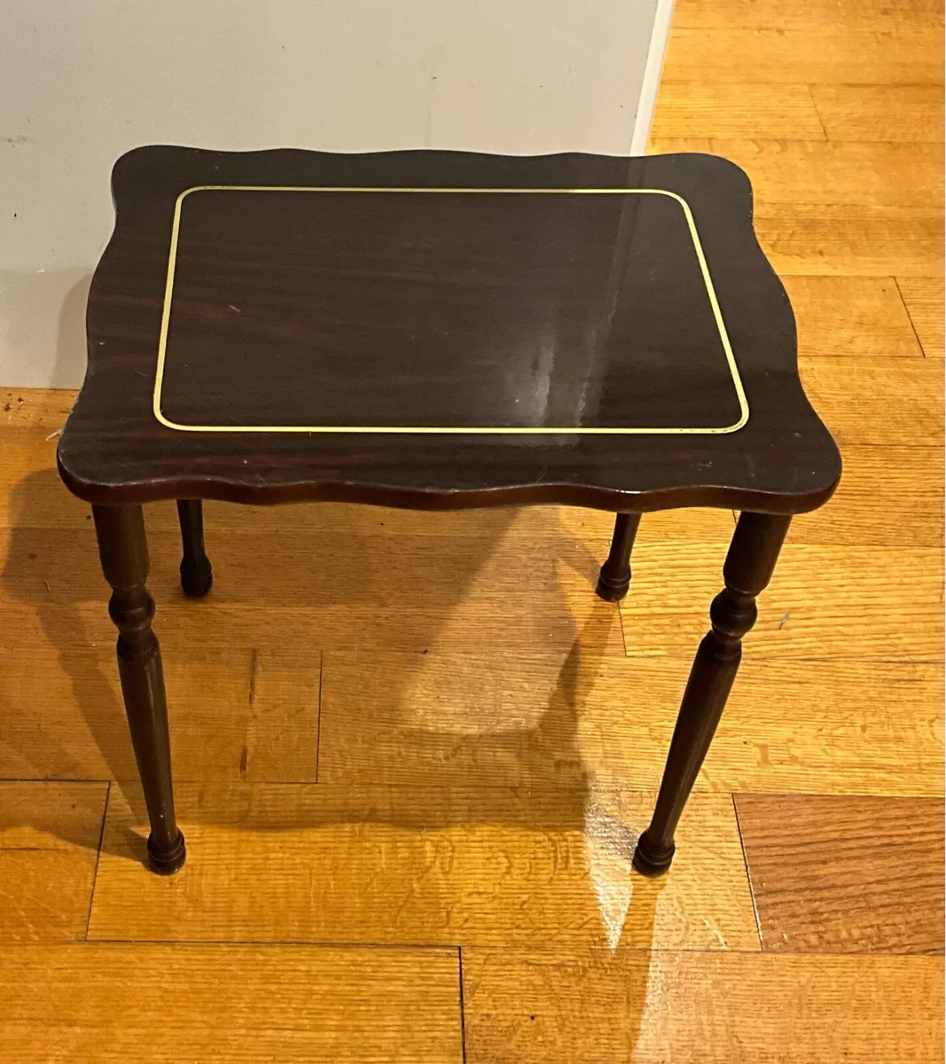 Small Mahogany Table - Image 1