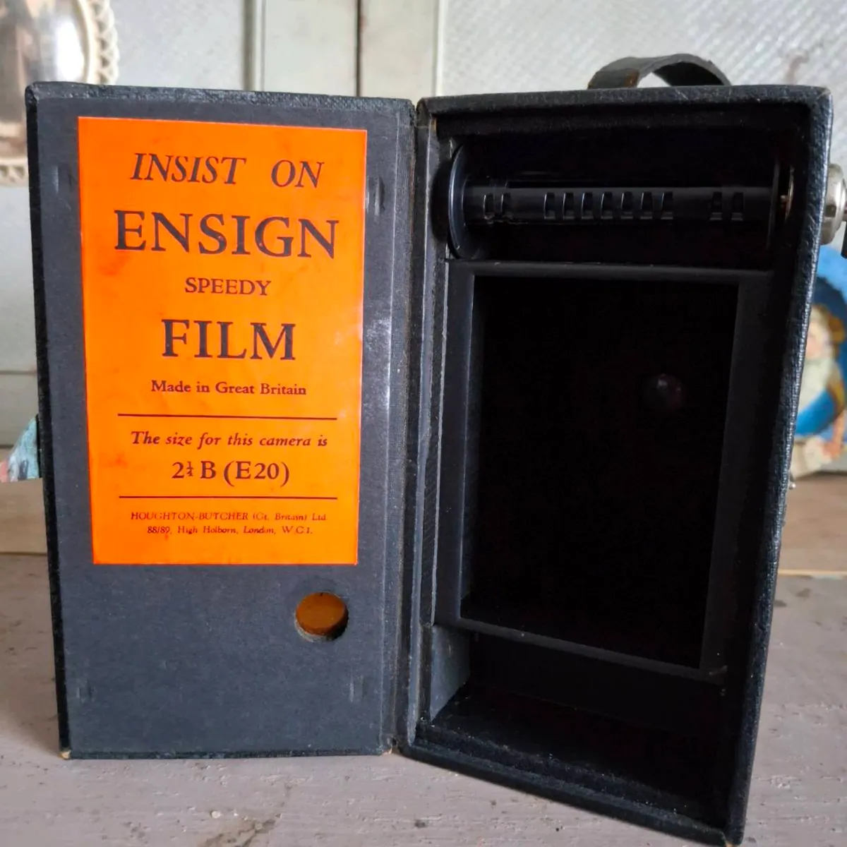 Antique JB Ensign Box Camera - Image 3