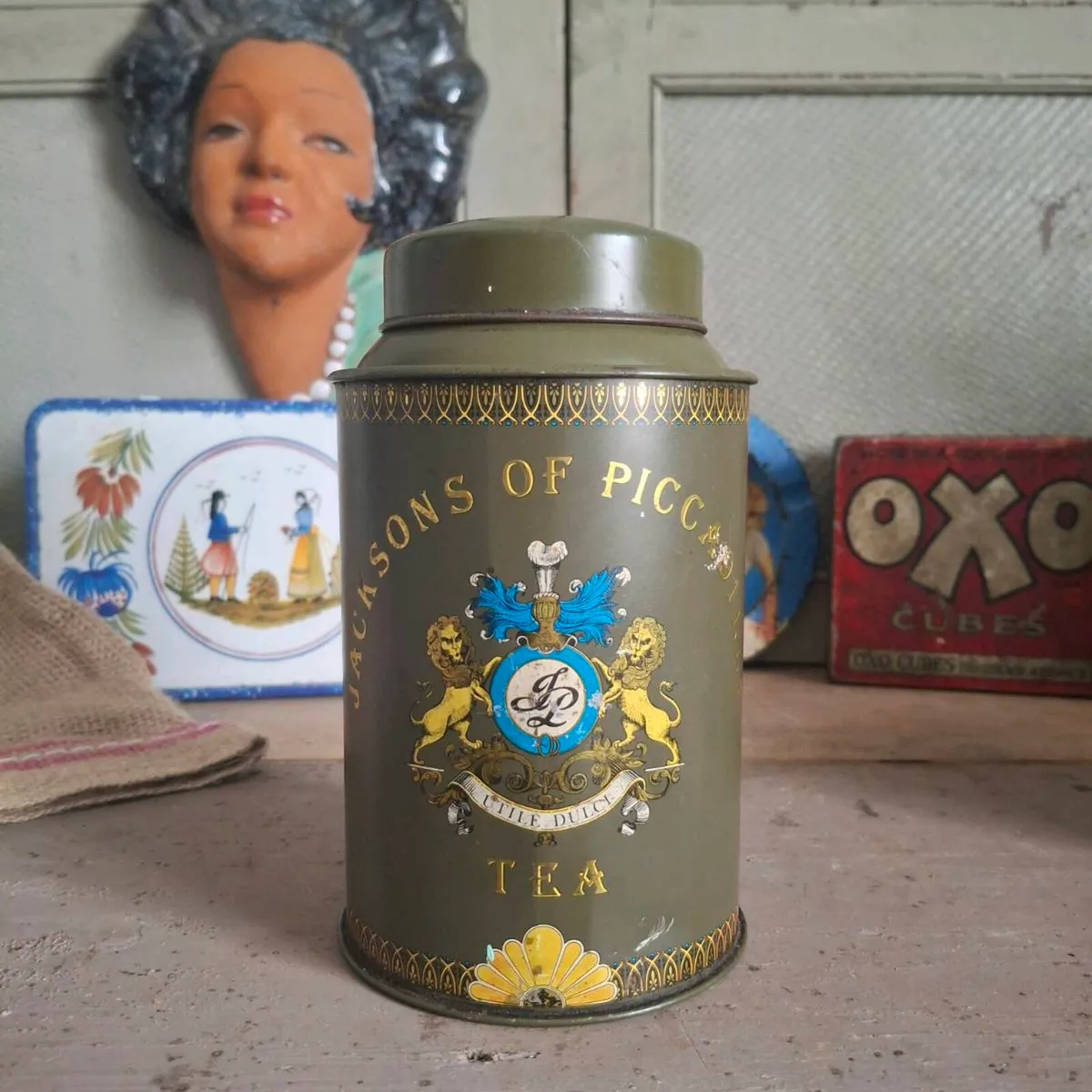 Jacksons of Piccadilly Tea Caddy - Image 1