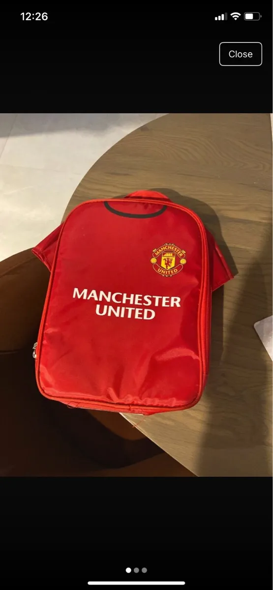 Man Utd lunch bag