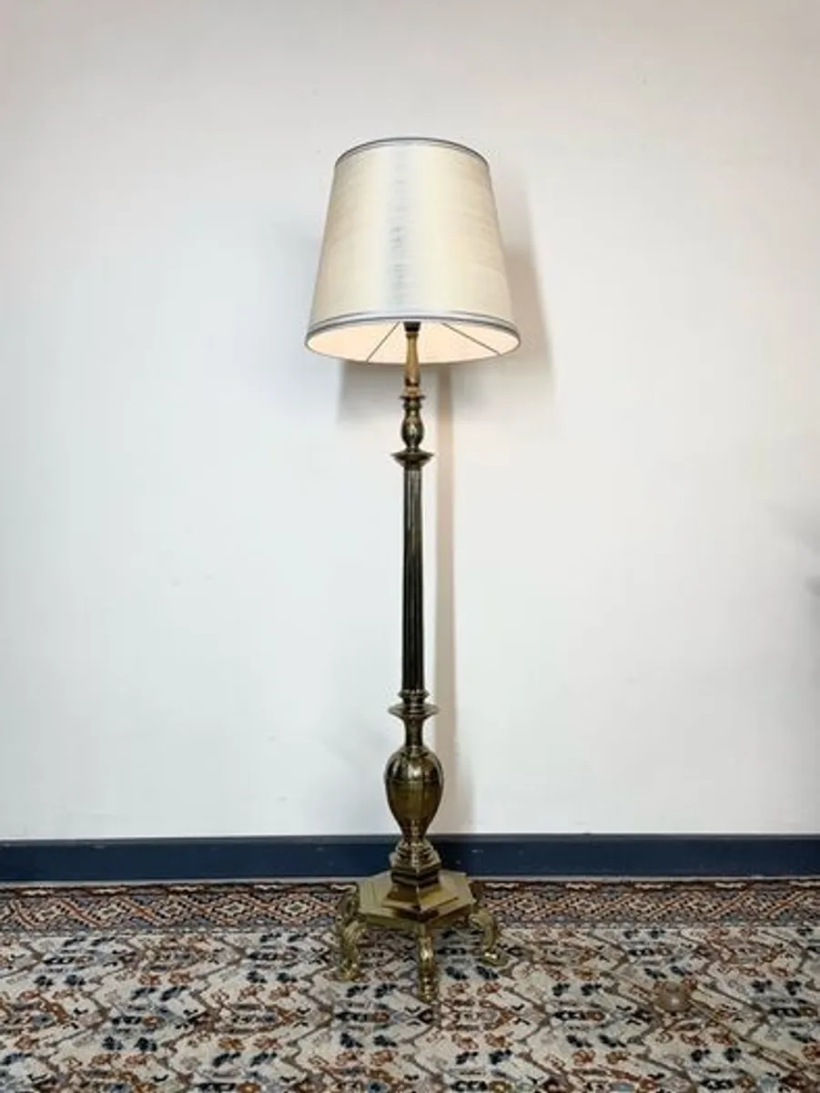 Fabulous French Antique Floor Lamp. - Image 1