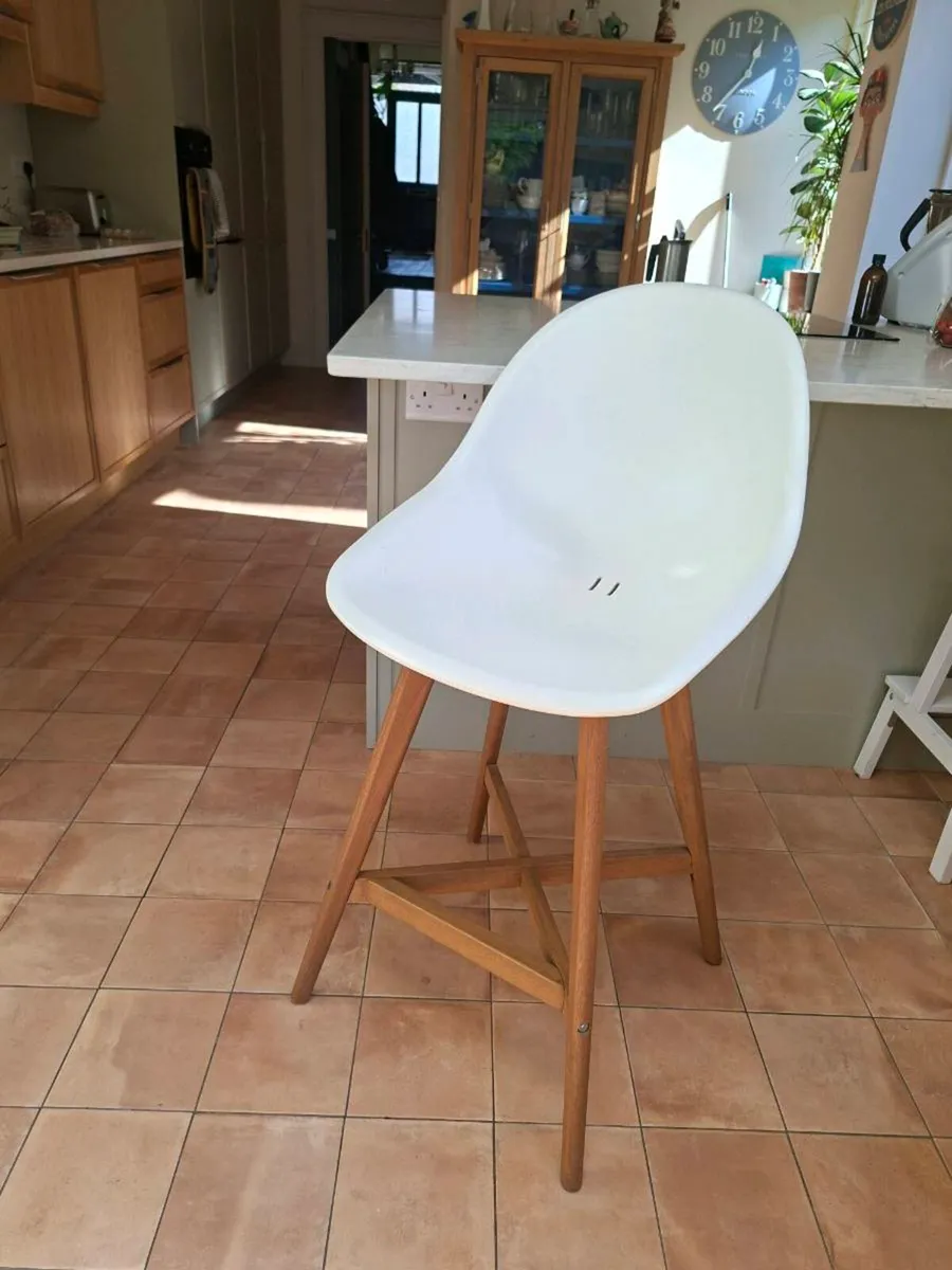 Tall bar stool x 2 (kitchen island) - Image 1
