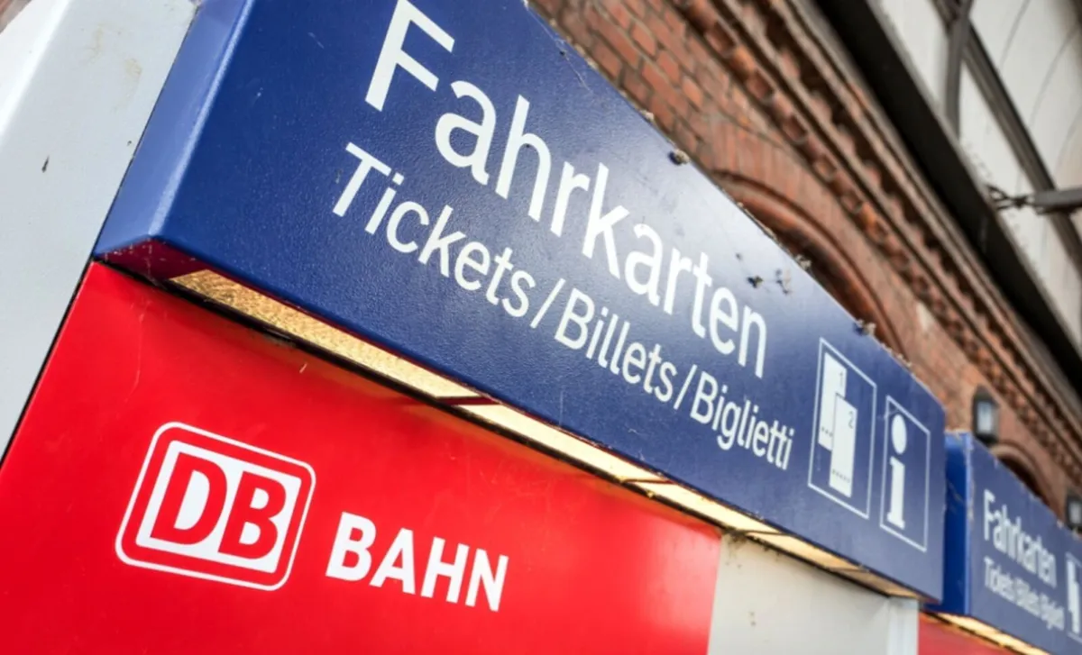 DB Train Ticket Voucher - Image 1