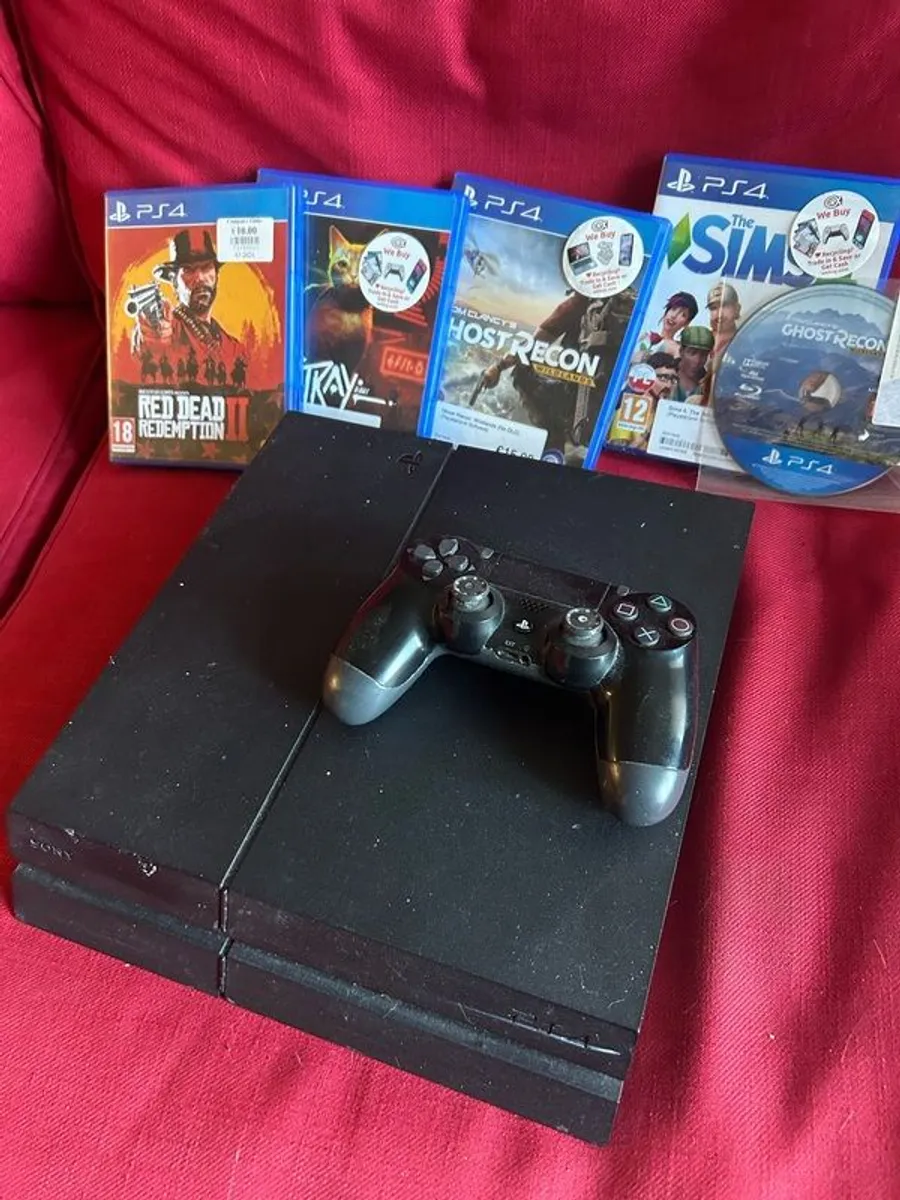 PS4 + Games - Image 1