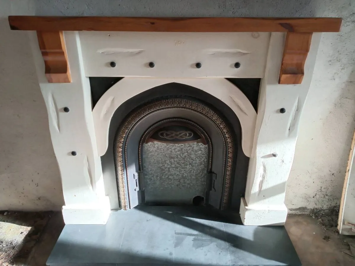 Cast iron Fireplace and Hearth