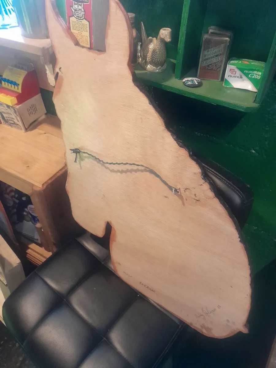 Handpainted  horse head plaque - Image 4