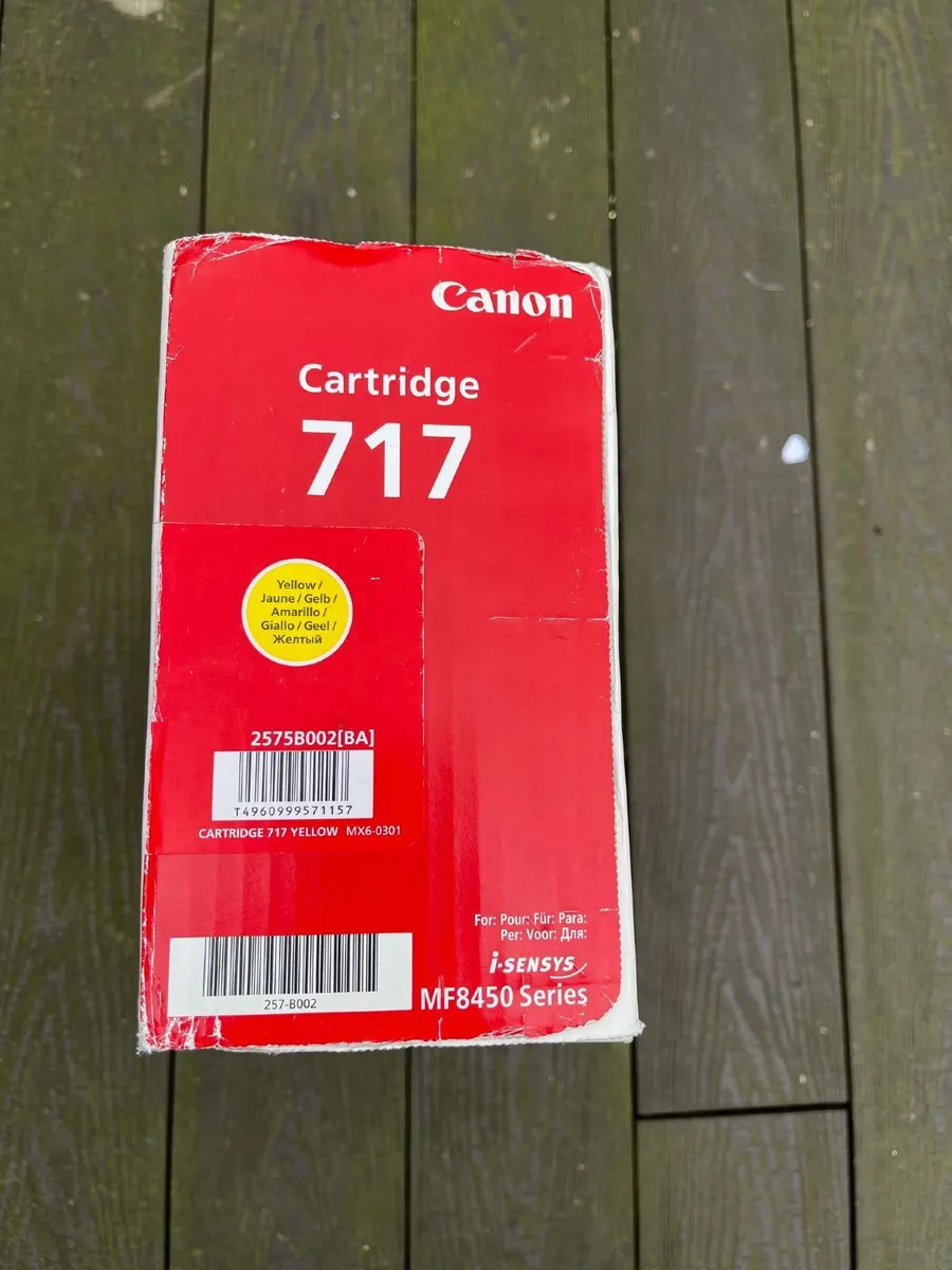 Canon 717Y Yellow Toner Cartridge