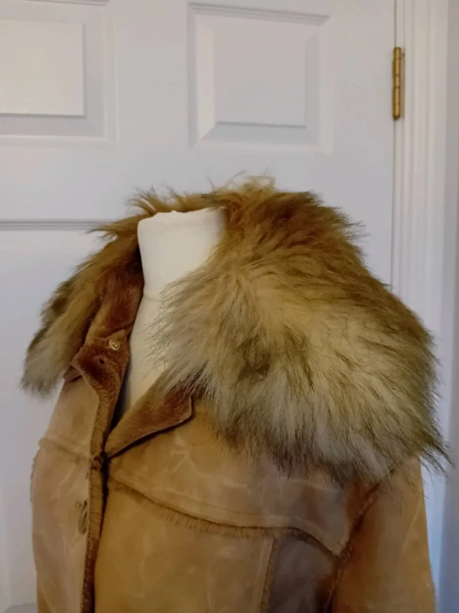 "Olsen" Shearling Coat - Image 4