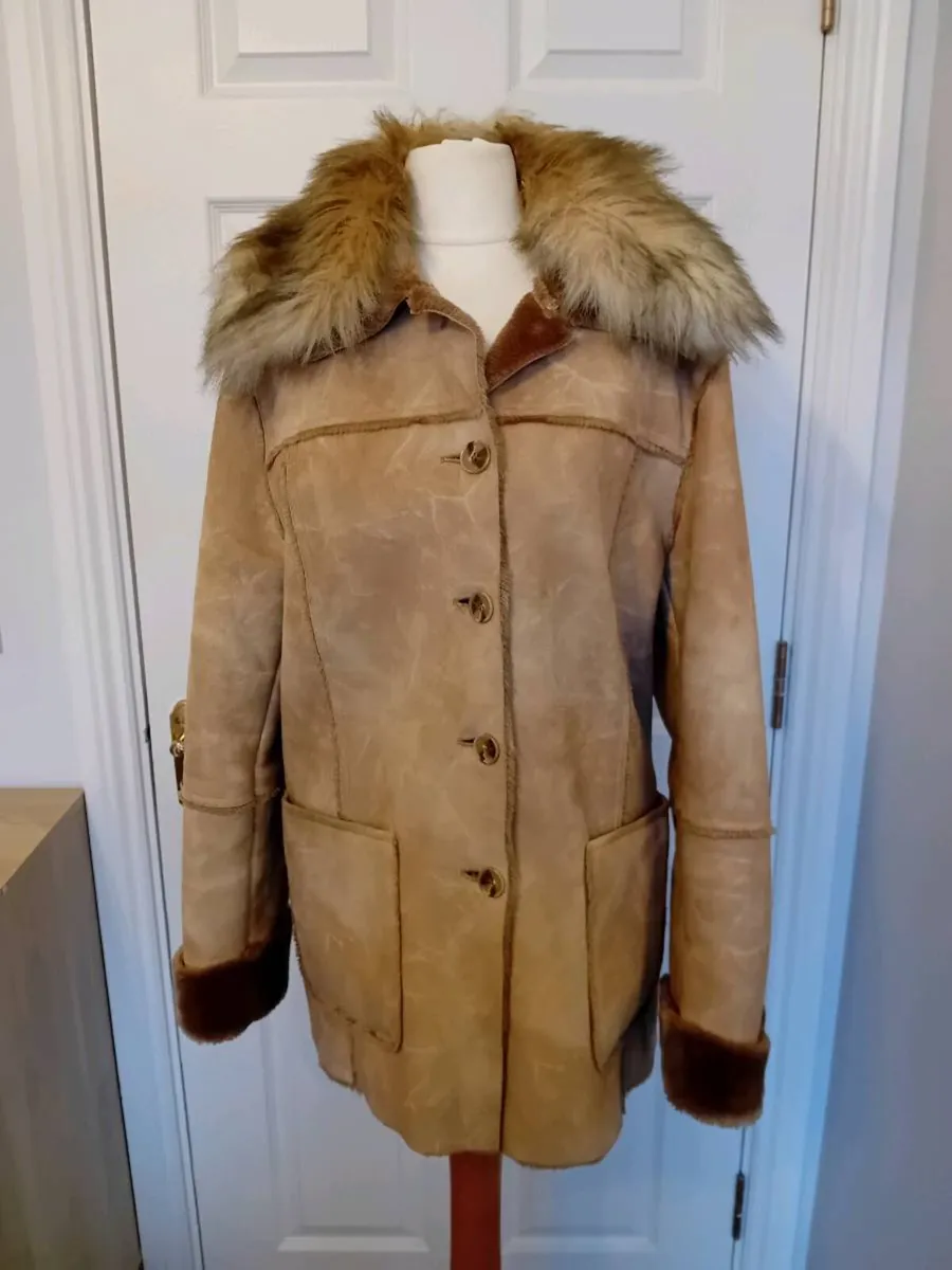"Olsen" Shearling Coat - Image 1