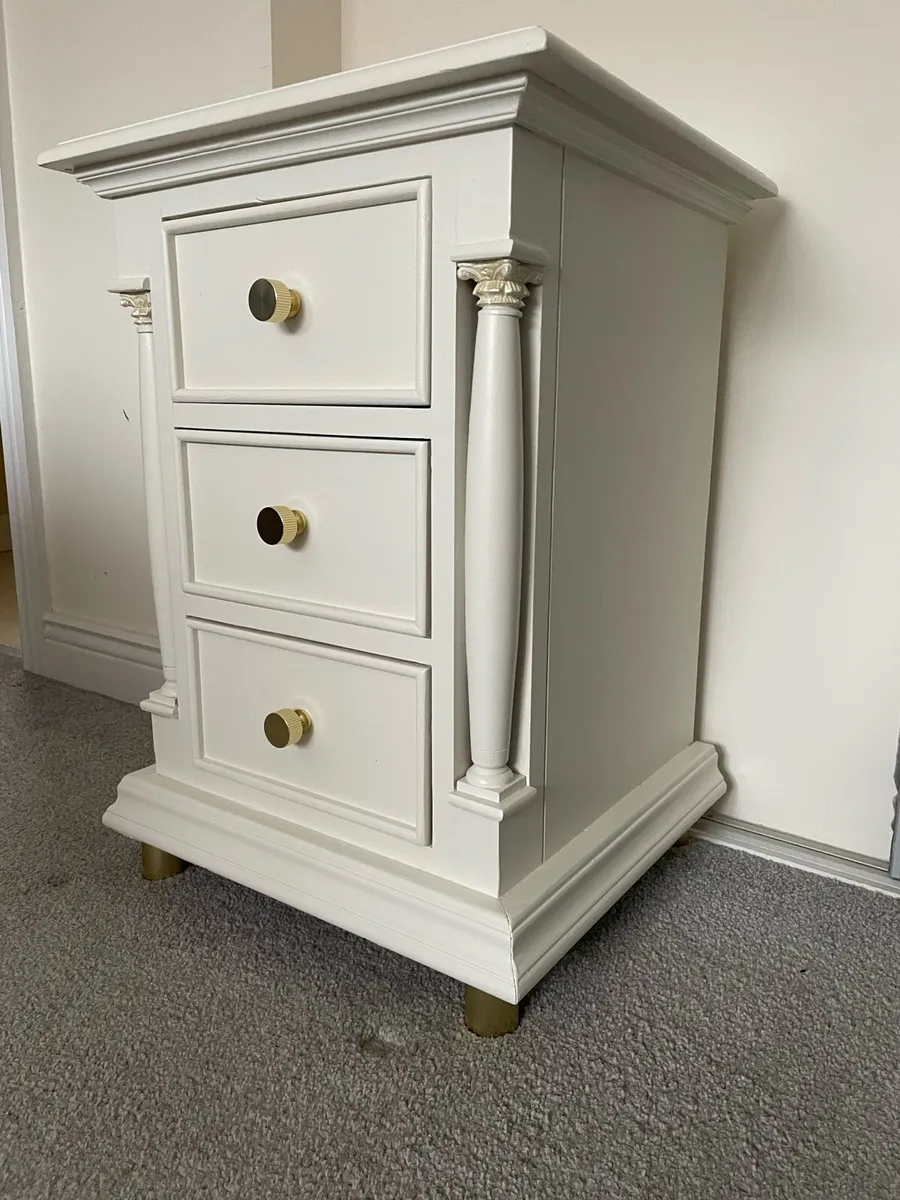 French style bedside locker - Image 1