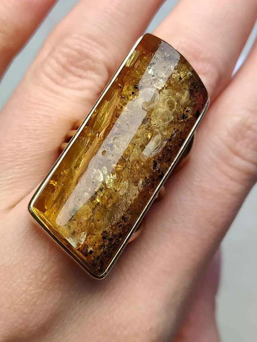 Amber ring