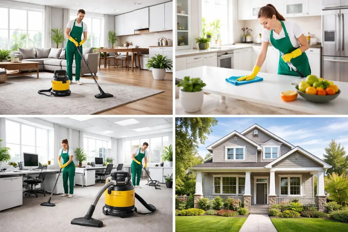 Professional cleaning services in Dublin.