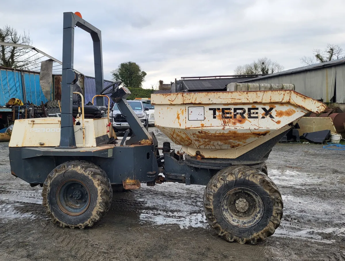 Terex PS3000 3ton swivel dumper - Image 2