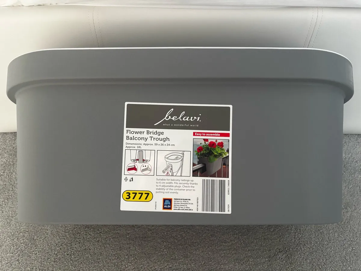 Balcony, terrace Flower Pots. New different colors - Image 4