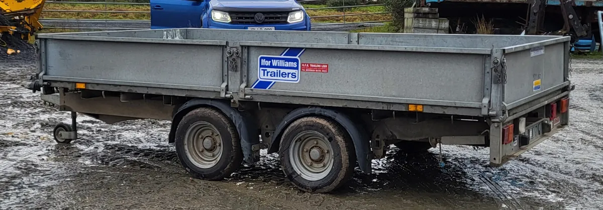 Ifor Williams 12ft x 6'6 builders trailer - Image 3