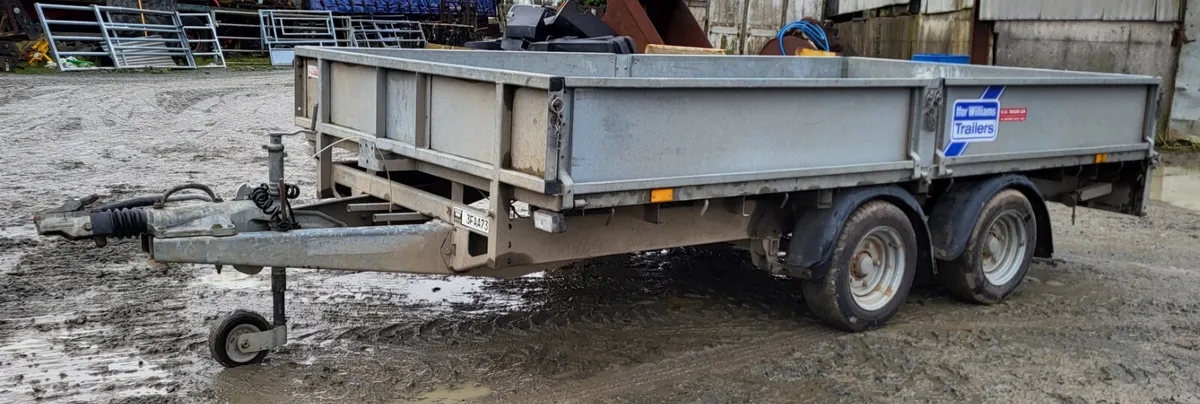 Ifor Williams 12ft x 6'6 builders trailer - Image 2
