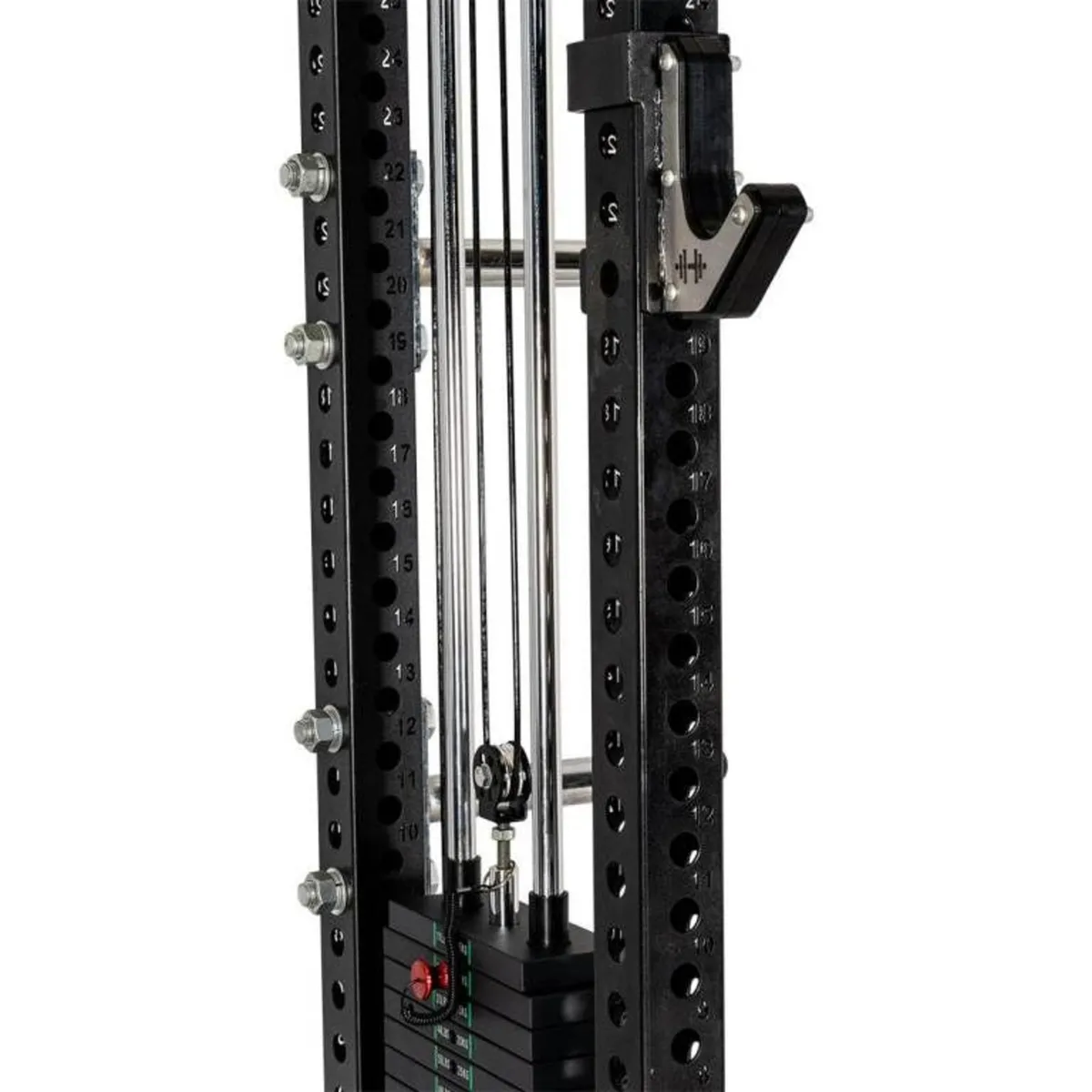 Titan Multigym - Half Squat Rack Cable Crossover - Image 4