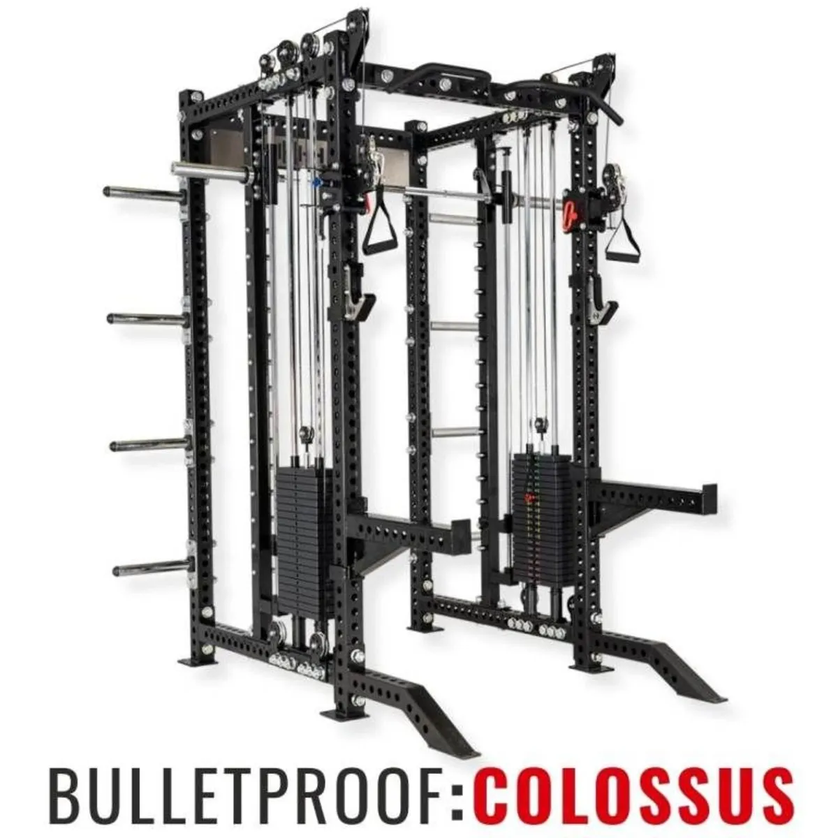 Collosus Multigym: Squat Rack Cable Machine Smith - Image 1