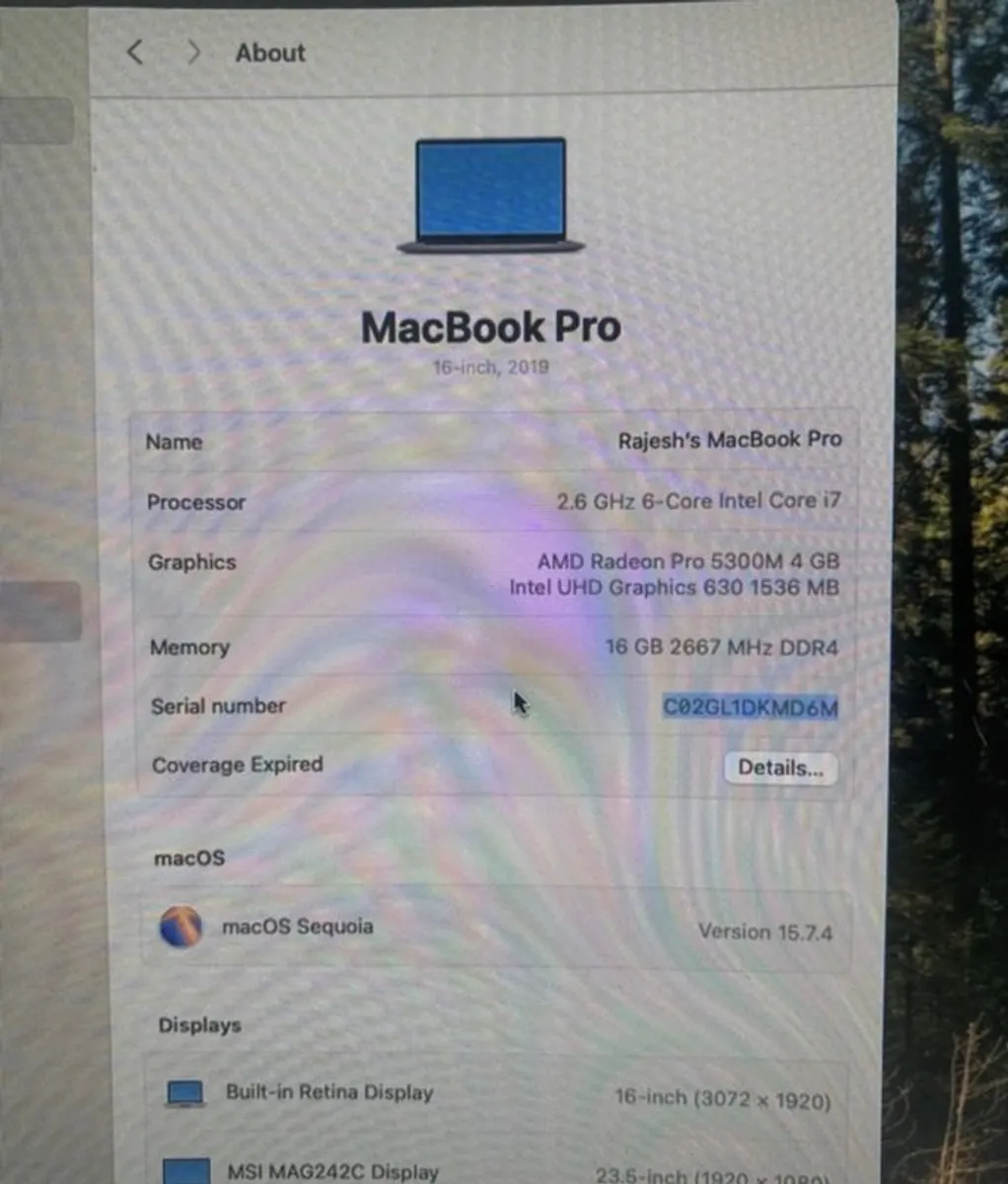 MacBook Pro 2019 16 Inch - Image 4