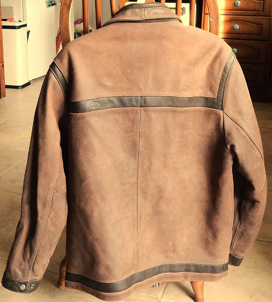 Gents Wildox Leather Jacket, Size XL - Image 4