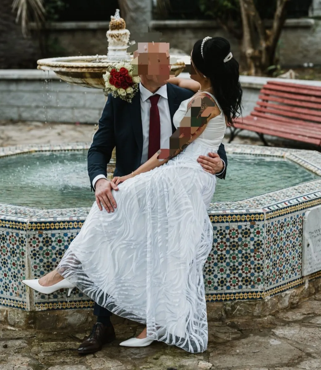 Wedding Dress Size 12 - Image 3