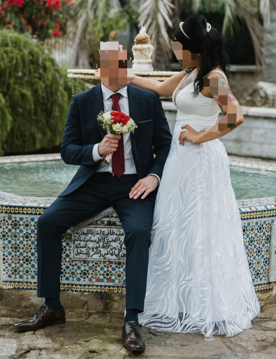 Wedding Dress Size 12 - Image 4