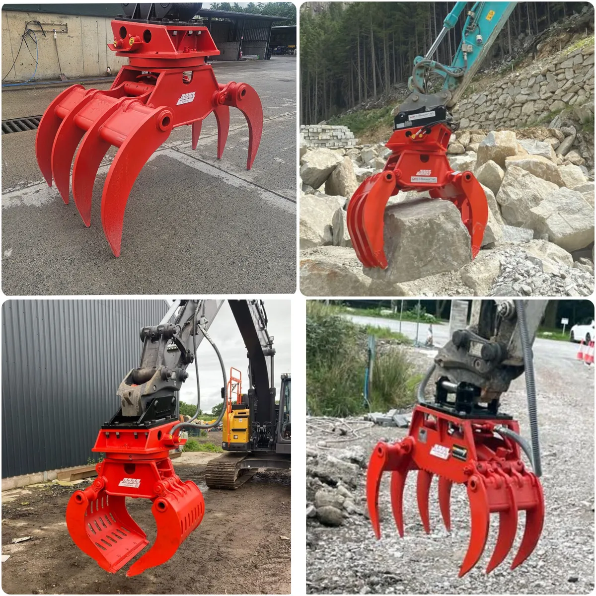 Excavator Grabs for hire - Image 1