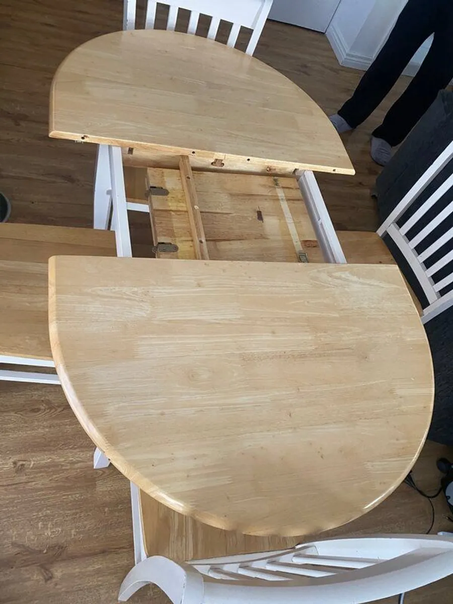 Dining Table and 4 Chairs - Image 3