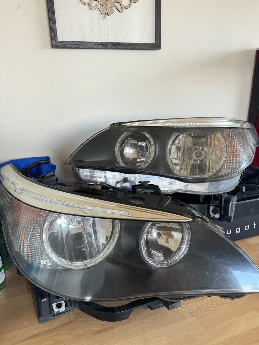 BMW E60 headlights - Image 1