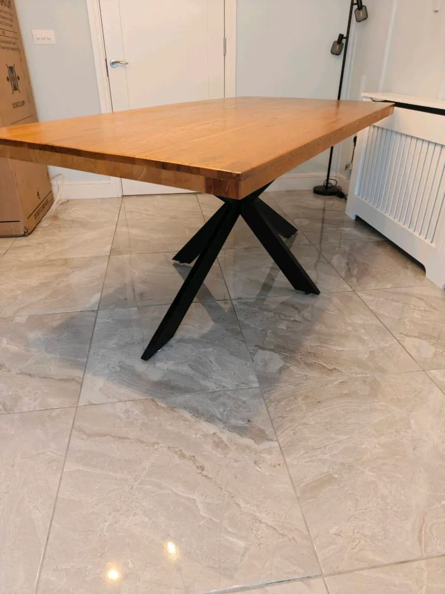 Oak Kitchen Table - Image 2