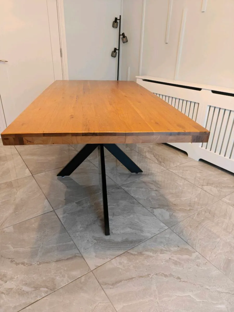Oak Kitchen Table - Image 3