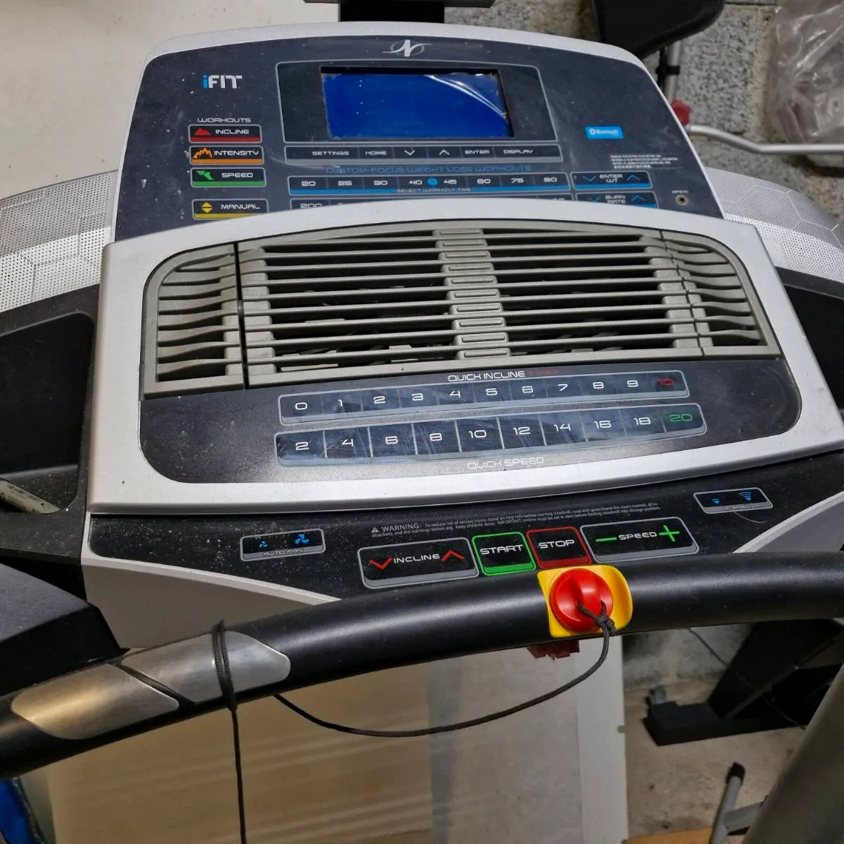 Console for a T7.0 NordicTask 2.75CHP