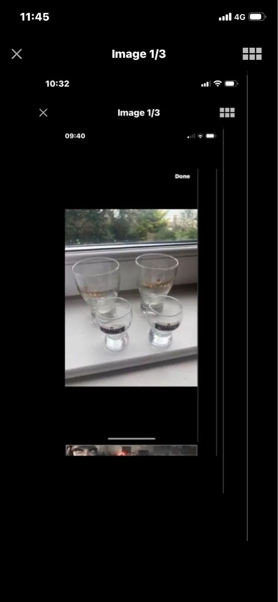 Sheridan Liquor Glasses (4) - Image 1