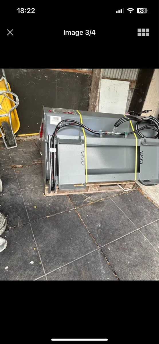 High tip skidsteer bucket unused - Image 2