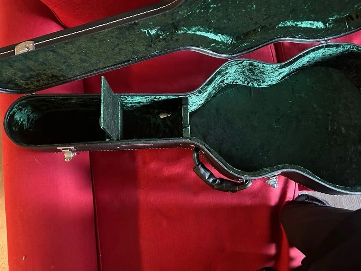 Acoustic Guitar Freshmann Renegade + Brand new hard case Kinsman - Image 4