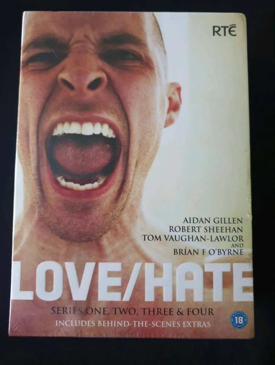 LoveHate Love Hate RTE DVD Season 1 to 4 Series - Image 1