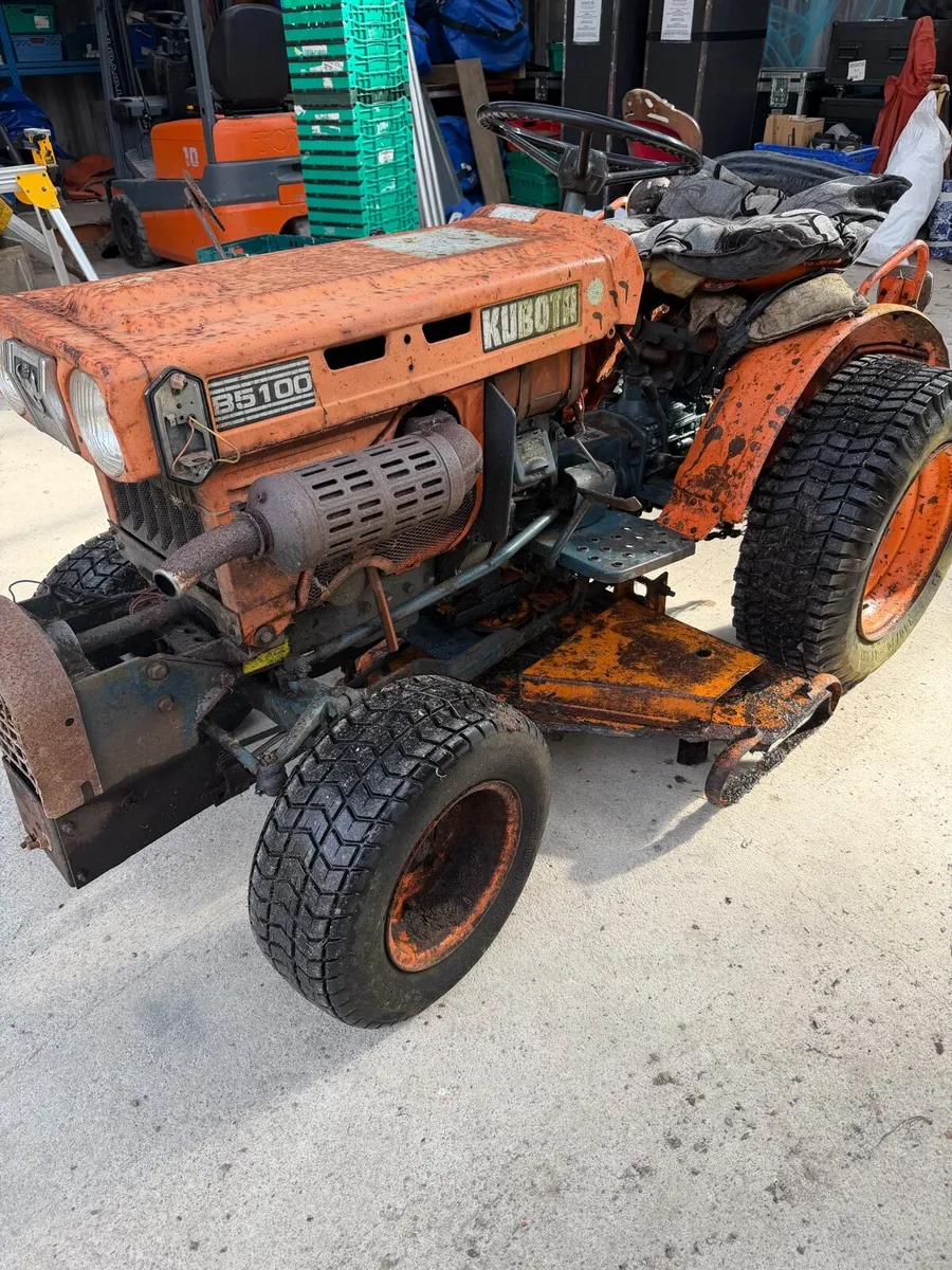 Kubota mower & compact tractor - Image 2