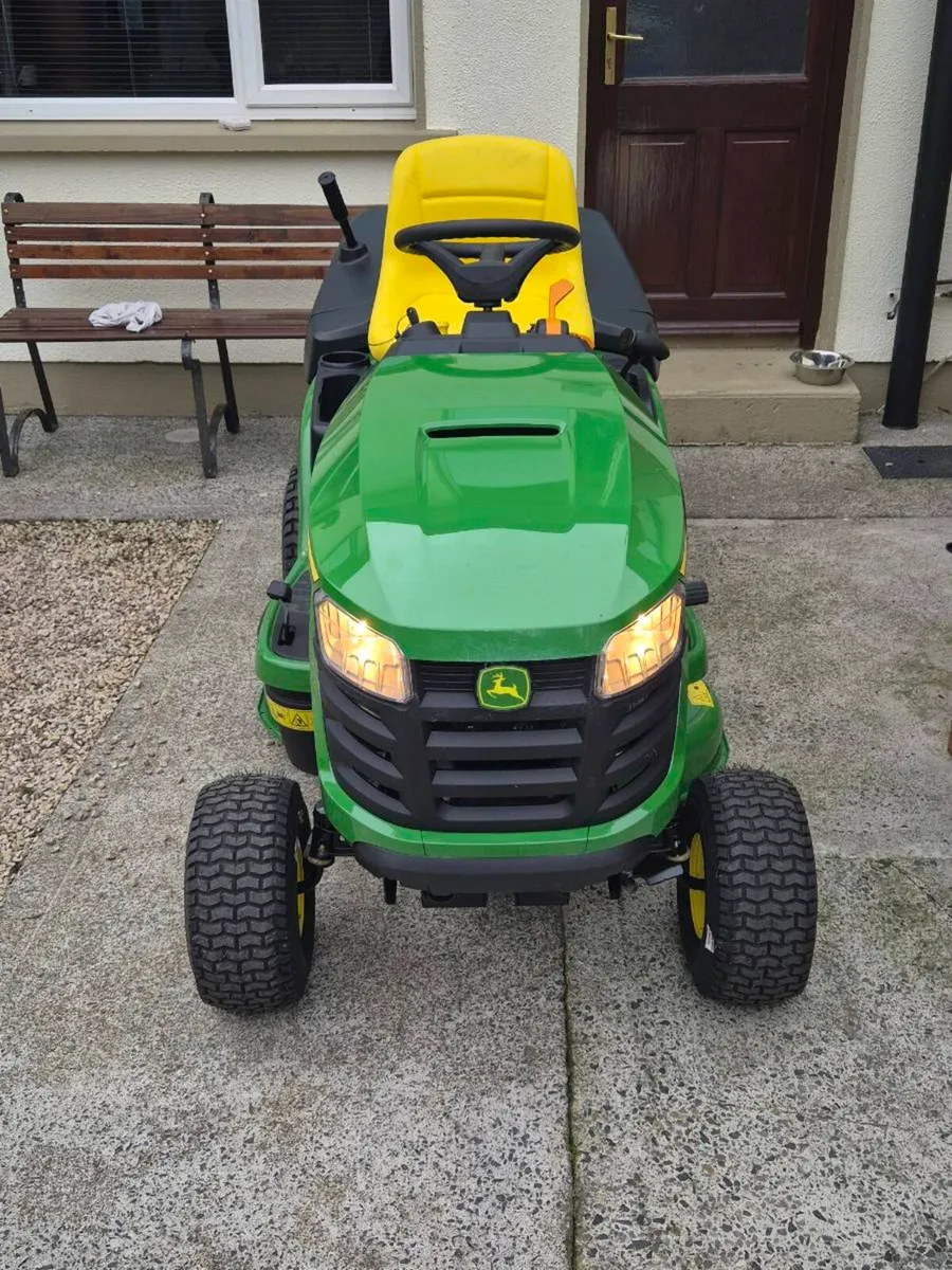 Jonh Deere Ride on lawnmower  Model  X147R - Image 1