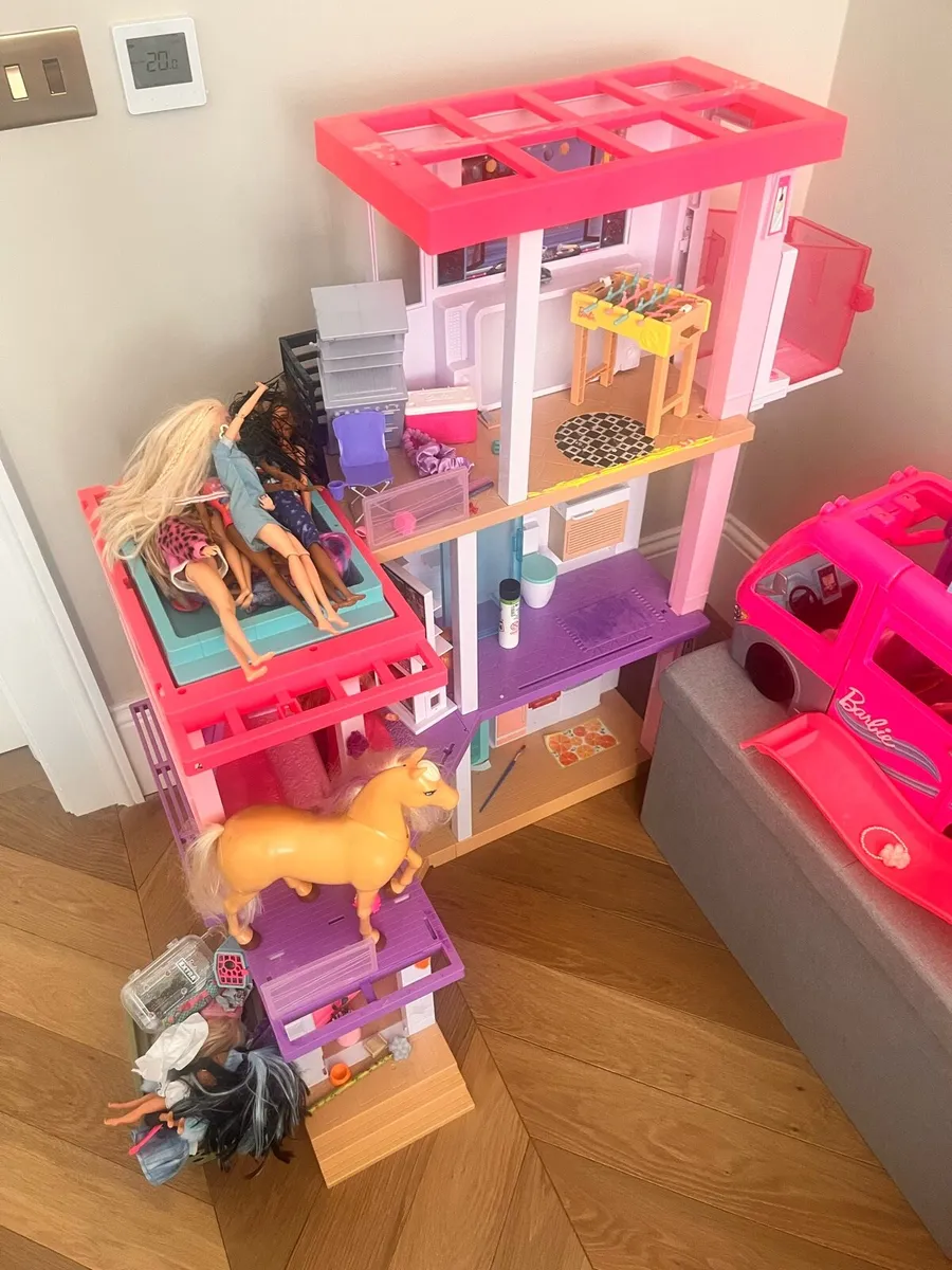 Huge Barbie Bundle-Dream house, Dream Plane, etc - Image 1