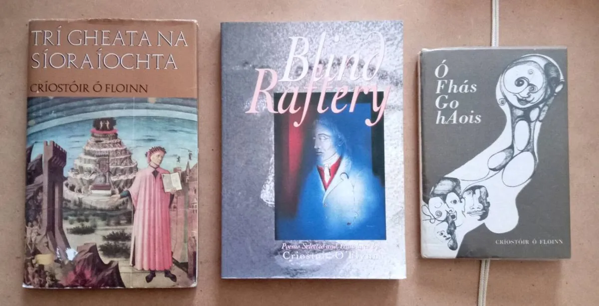 Three Criostoir O Floinn Irish Books