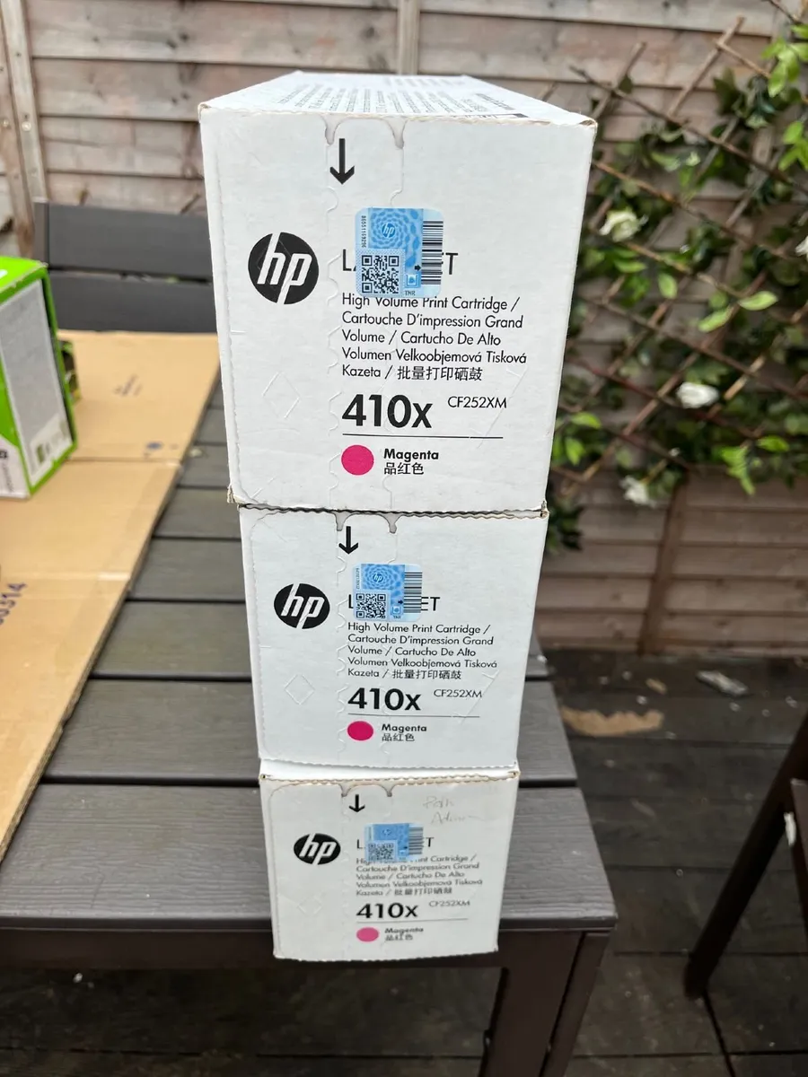 HP 410X Magenta Original LaserJet Toner x 3