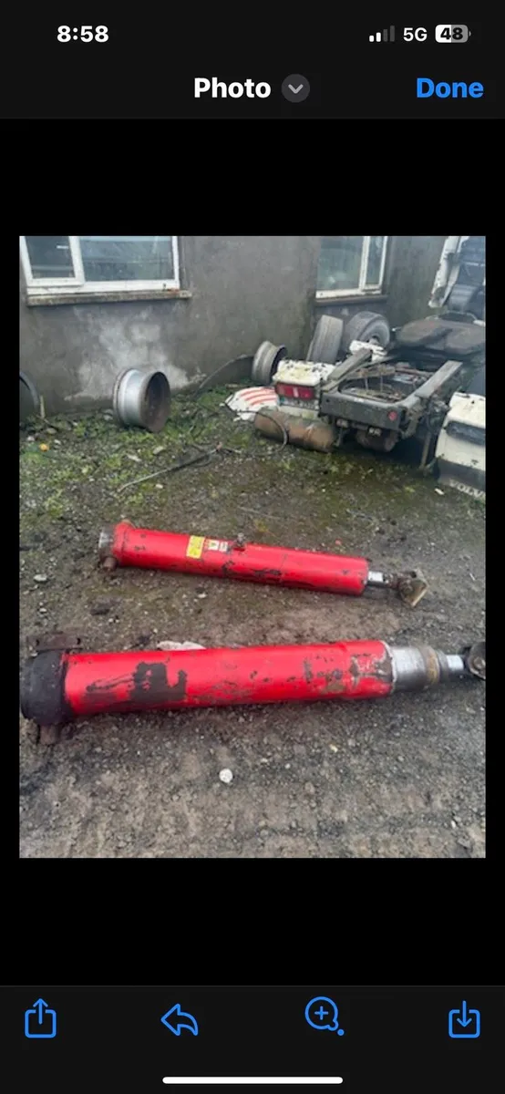 2 hydraulic rams for fruehauf bulk tipper - Image 2