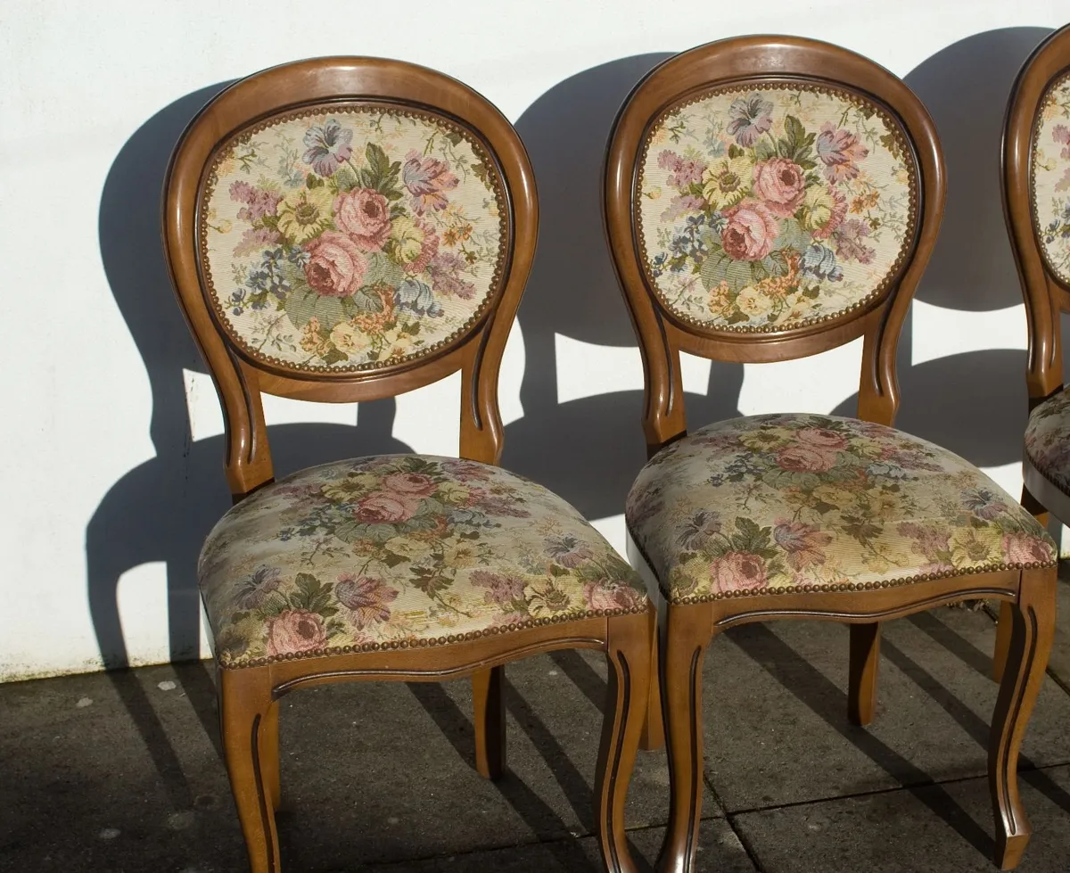 FREE  -  Four French Dining Chairs - Image 2