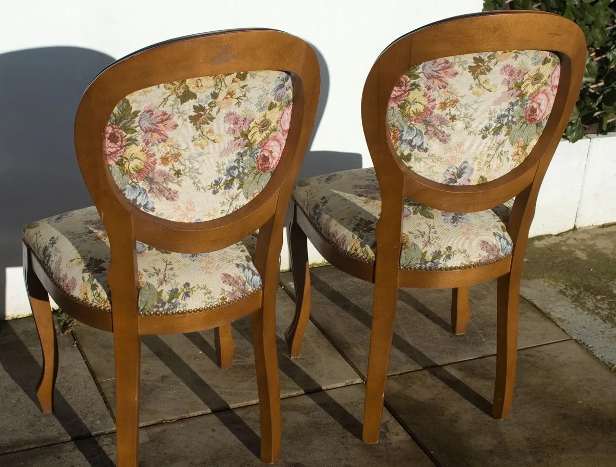 FREE  -  Four French Dining Chairs - Image 3
