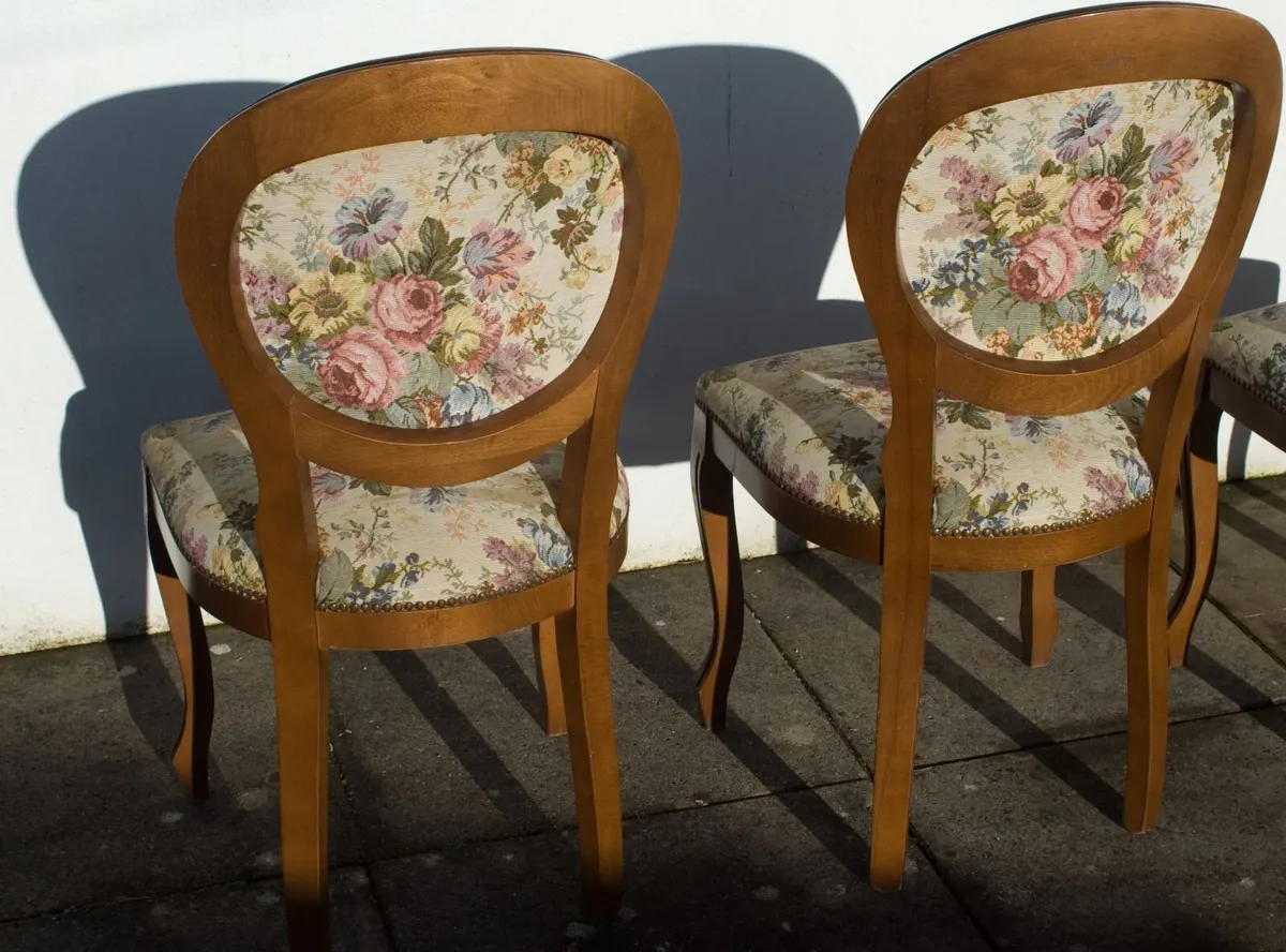 FREE  -  Four French Dining Chairs - Image 4