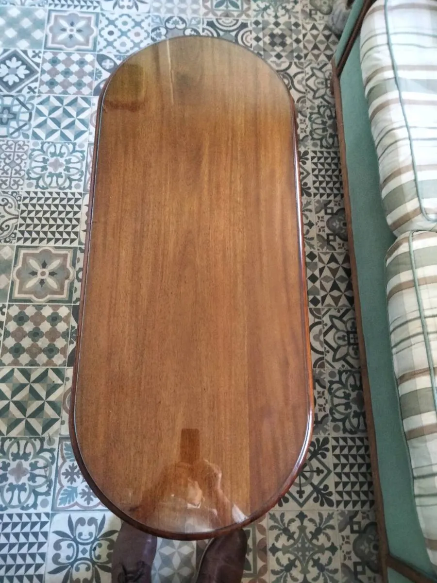 Mahogany Coffee table - Image 4