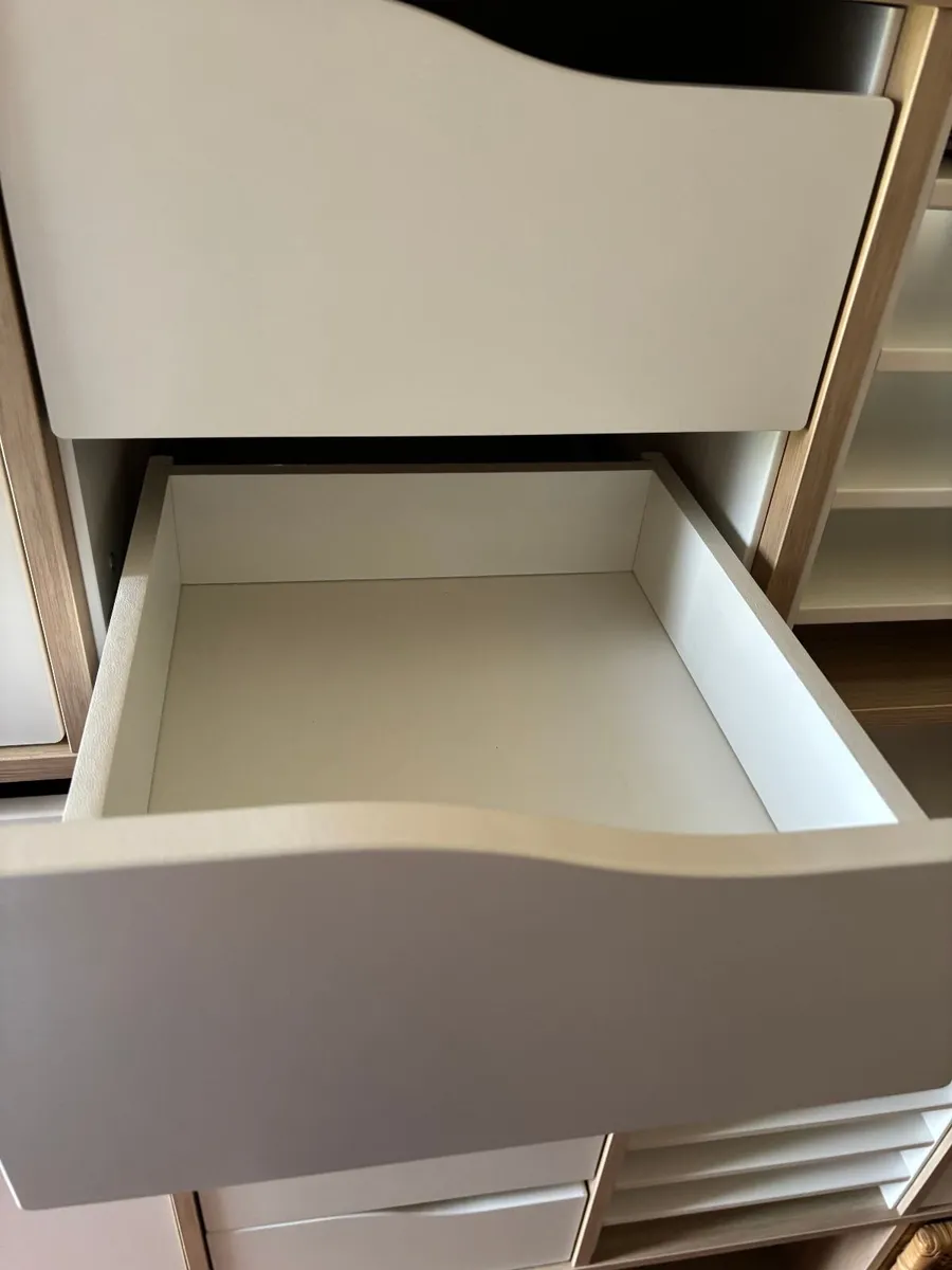 IKEA KALLAX Modular Cabinet 12 Drawers, 6 Doors, 1 - Image 3