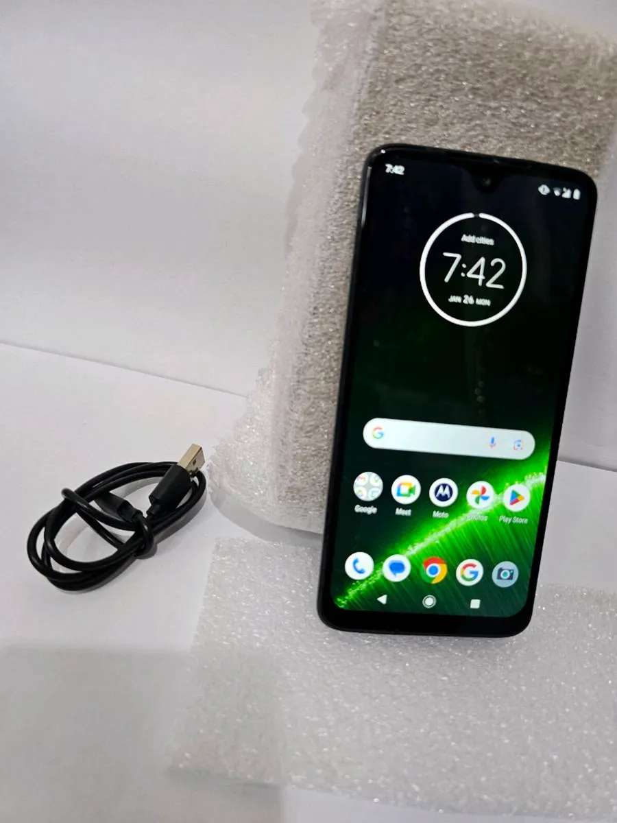 Motorola Moto G7 Plus 6.2" 64GB Black Grade A Smar - Image 4